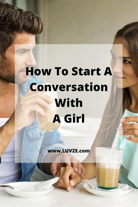 things to say to a girl to start a conversation